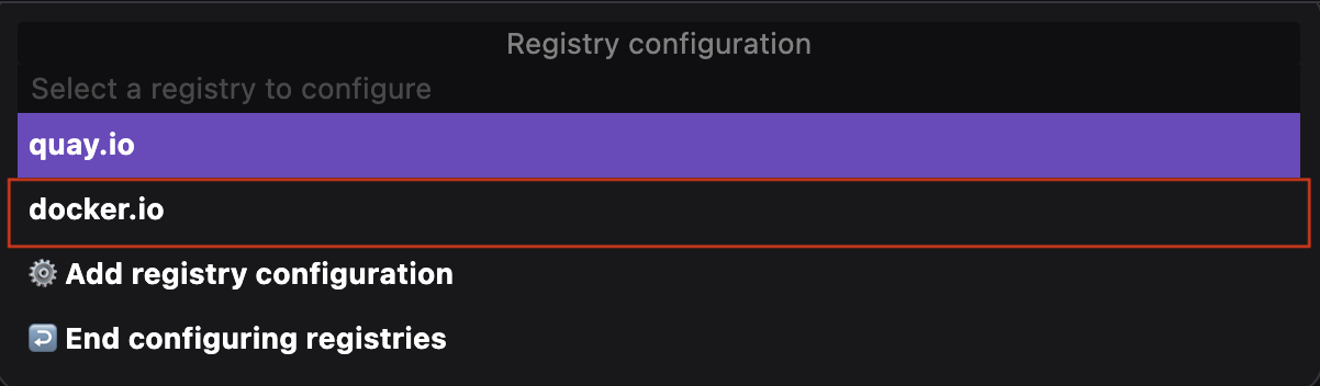 docker.io 仓库已添加